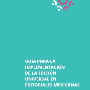 Portada de la Guía. Se muestra el título y el nombre de la autora (Ana María Bermúdez) en la parte inferior; en la esquina superior derecha se muestra el logo de Bookally. El fondo es color turquesa